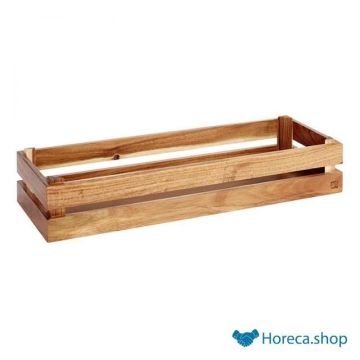 Holzbuffetsystem „superbox“, 55,5 × 18,5 x 10,5 cm, hellbraun
