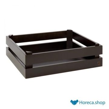 Houten buffetsysteem “superbox”, 35x29xh10,5 cm, zwart