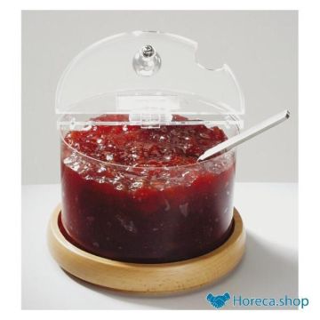 Cooling bowl “mini top fresh”, wood, 1 liter capacity