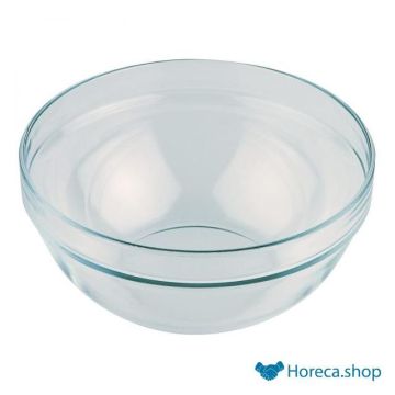 Glass bowl, Ø23 cm