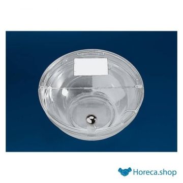 Transparent lid, Ø23.5 cm, chrome-plated handle