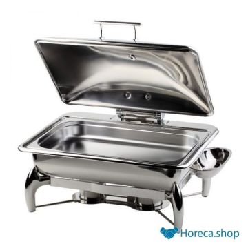 Chafing dish "globe", 1 / 1gn, couvercle en acier inoxydable