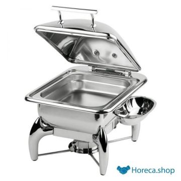 Chafing dish “globe”, 2 / 3gn, 44x41xh34 cm, with stainless steel lid