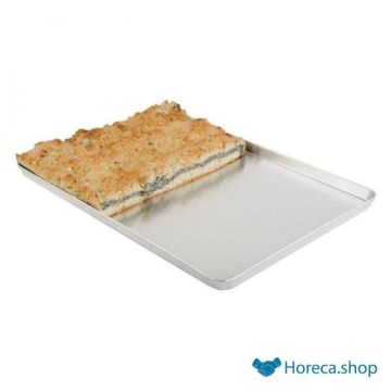 Baking tray, aluminum, 40 × 25 cm