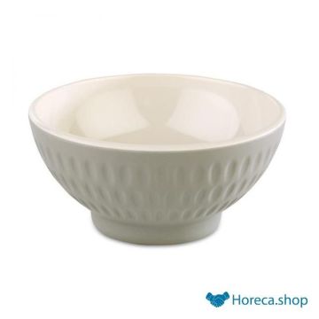 Bowl “asia plus”, Ø9.5xh4.5 cm, gray / cream