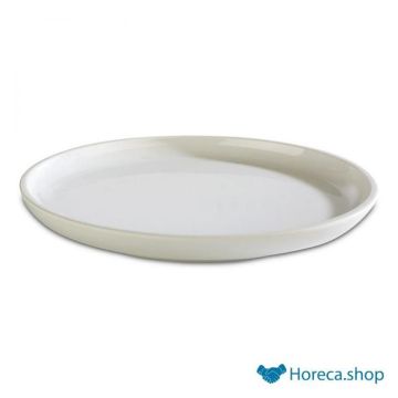 Plate “asia plus”, Ø16 x h2 cm, white