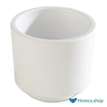 Bento box bowl “asia plus”, Ø7.5 x h6.5 cm, white
