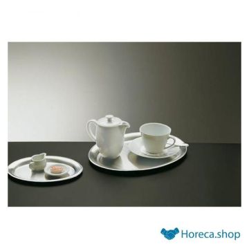 Kaffee-serviertablett „kaffeehaus“, 19 x 15 cm, glänzend