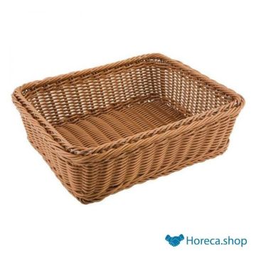 Buffet basket “profi line”, gn 1/2 x h 10 cm, brown