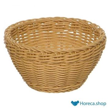 Buffet basket “profi line”, Ø16xh8 cm, cream