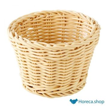 Buffet basket “profi line”, Ø13xh10 cm, cream