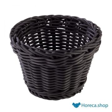 Buffet basket “profi line”, Ø13xh10 cm, black
