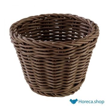 Buffet basket “profi line”, Ø13xh10 cm, brown