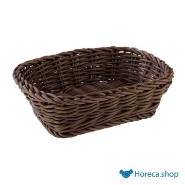 Buffet basket “profi line”, 19x13xh6 cm, brown