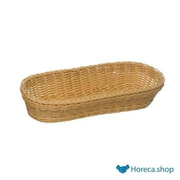 Baguette basket “profi line”, 28x16xh8 cm, cream