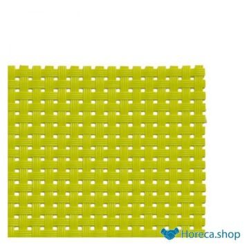 Place mat, fine binding, 45 × 33 cm, color green