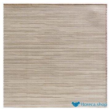 Placemat “tao”, fijne band, 45×33 cm,, kleur beige