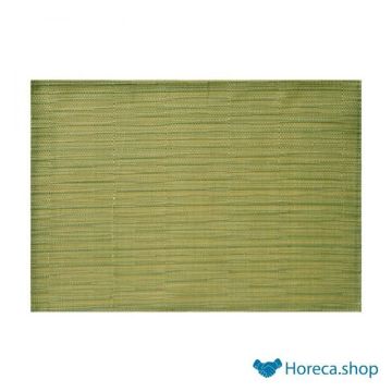 Place mat, fine binding, 45 × 33 cm, color green