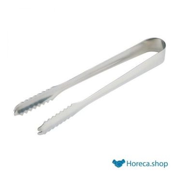 Ice cube tongs l17.5 cm, stainless steel