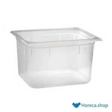 Plastic gn container 1 / 2gn, 65mm deep (pp)