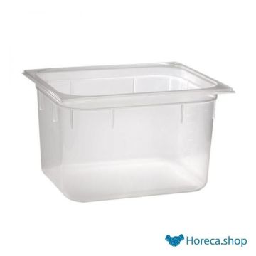 Plastic gn container 1 / 4gn, 200mm deep (pp)