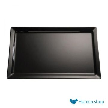 Gn serving tray “pure”, 2 / 4gn, black