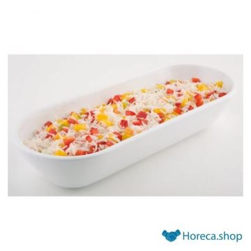 Serving dish “pure”, 38.5 × 15.5 × 7.5 cm, white