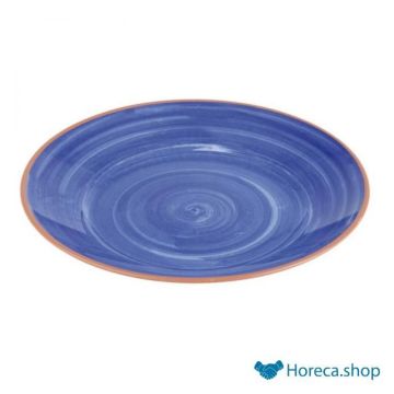 Serving dish “la vida”, Ø40.5 cm, blue