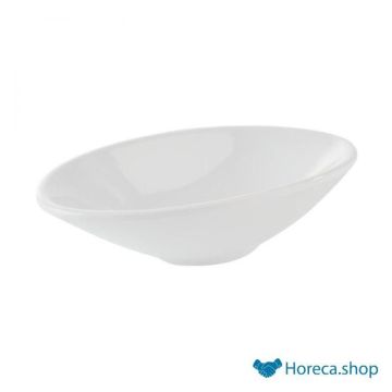Dish “mini”, 13.5 × 7.5xh3 cm, white
