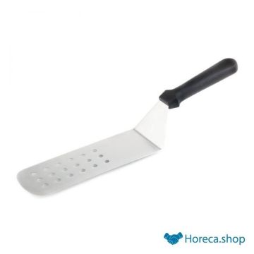 Rotary / baking spatula “blue”, perforated, 24.5 × 7.5xl37.5 cm