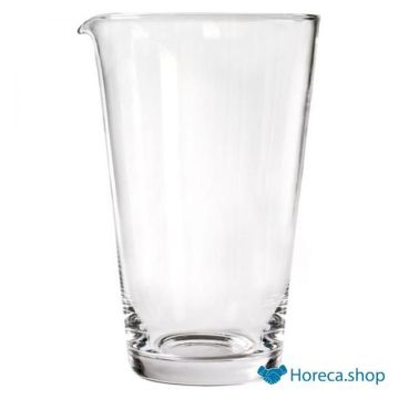 Mixing glass with lip, Ø11.5xh19 cm