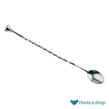 Bar spoon, stainless steel, l27 cm