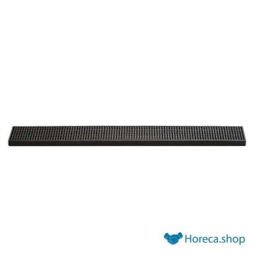 Bar mat, 60 × 8 cm, black