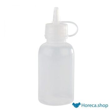 Quetschflaschen „mini“, Ø3,5xh9,5 cm, 4er-set, transparent
