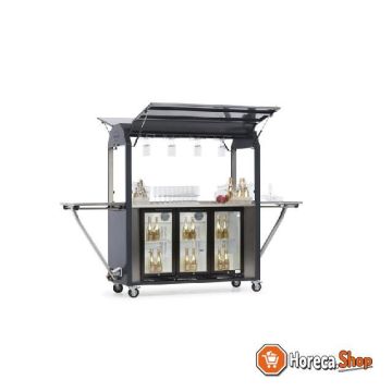 Coolrolly bar multifunktionale mobile popup-bar 1850x750x (h) 2040mm