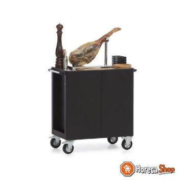 Servir chariot jambon multifonctionnel mobile chariot 790x490x (h) 900mm