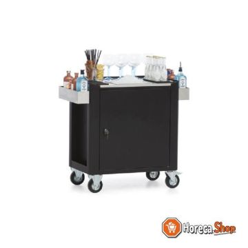 Servir trolley gin chariot mobile multifonctionnel 790x490x (h) 900mm