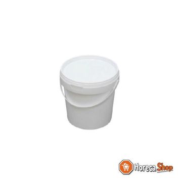 Pot 1 liter - met plastic beugel pot + deksel