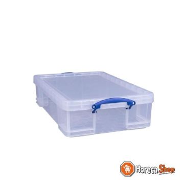 Transparent box with lid 440x710x165 mm - 33l