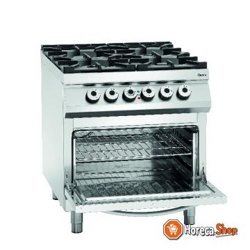 Gas stove, 4 burners, eo 2   1gn