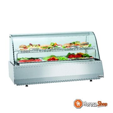 Refrigerated display case 3   1gn, round window