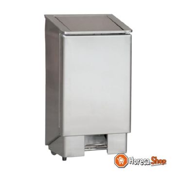 Waste bin with foot pedal 90l
