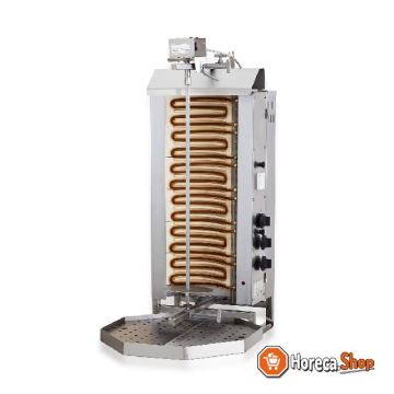 Gyros grill electric motor above 6 heat zones