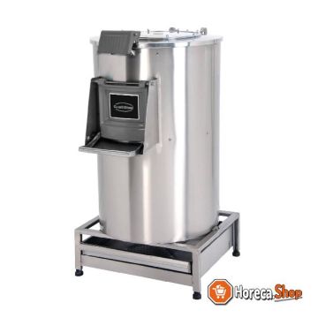 Aardappelschrapmachine met filter 50kg 400v