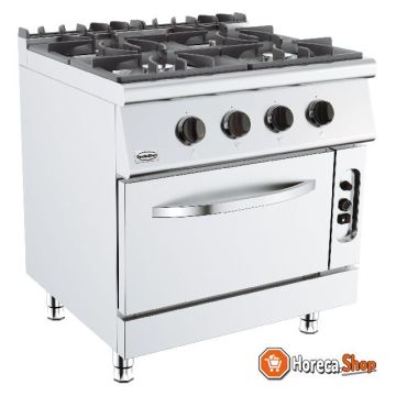 Base 700 gas stove 4 bu. with gas oven