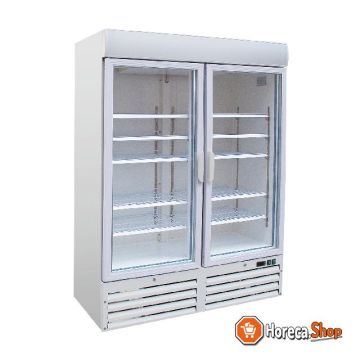 Tiefkühlschrank 2 glastüren