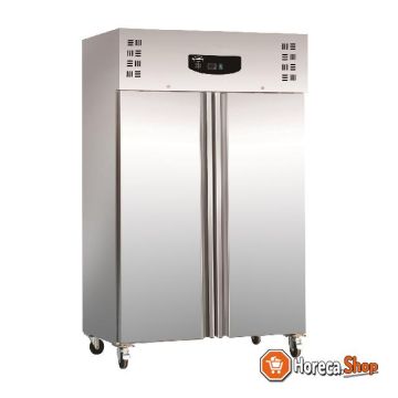 Freezer stainless steel alu 1200 ltr static