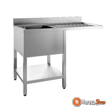 700 rinse table bottom with extension dishwasher, disassemble 1 left