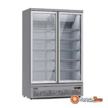 Réfrigérateur 2 portes en verre jde-1000r
