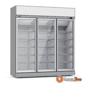 Freezer 3 glass doors ins-1530f